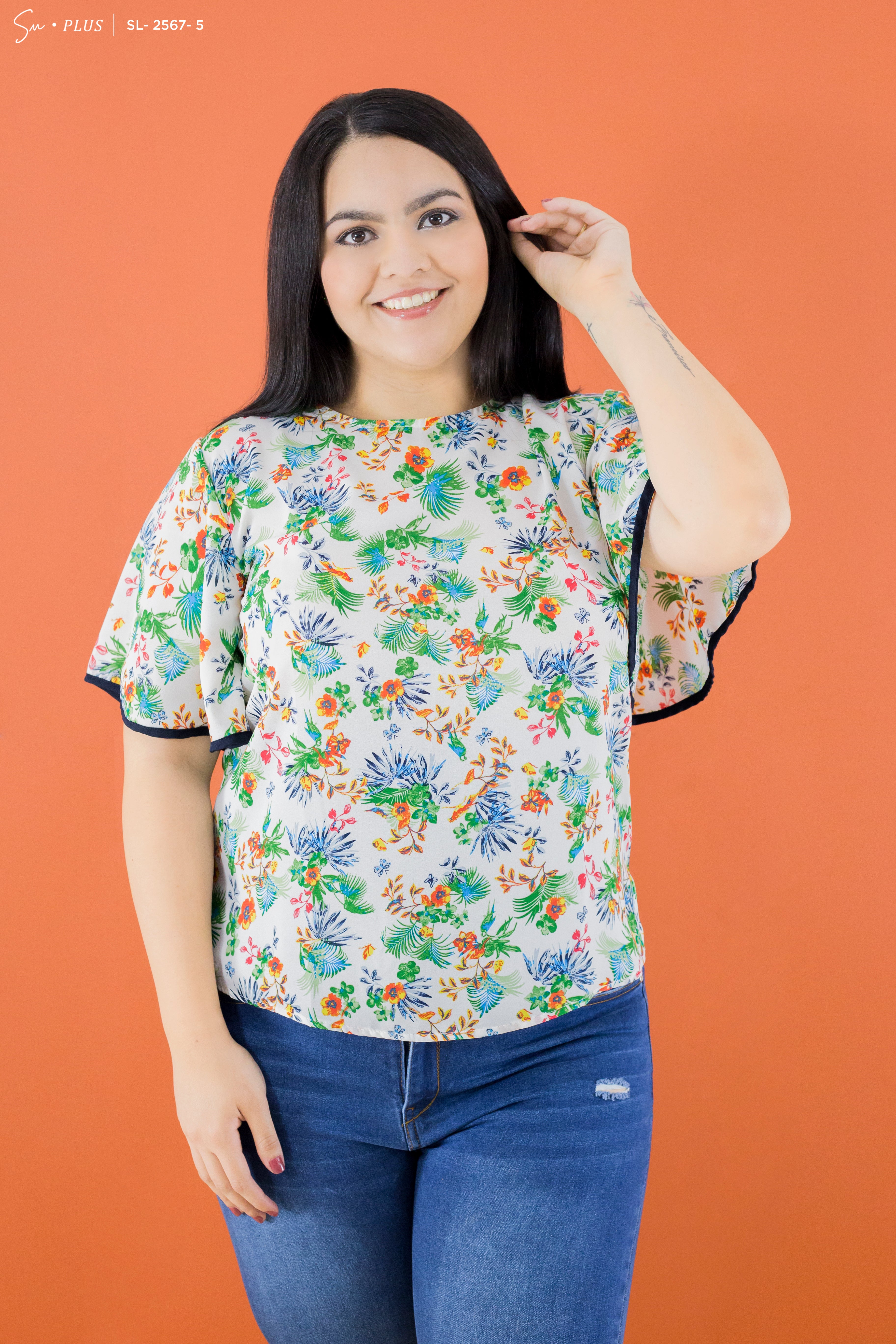 Blusa Plus Size SL-2567-5