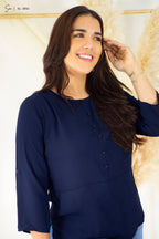 Blusa Casual Manga Larga SL-2652