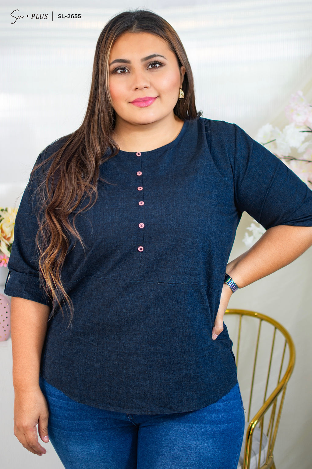 Blusa Plus Size SL-2655