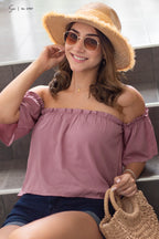 Blusa Casual Off-Shoulder SL-2707