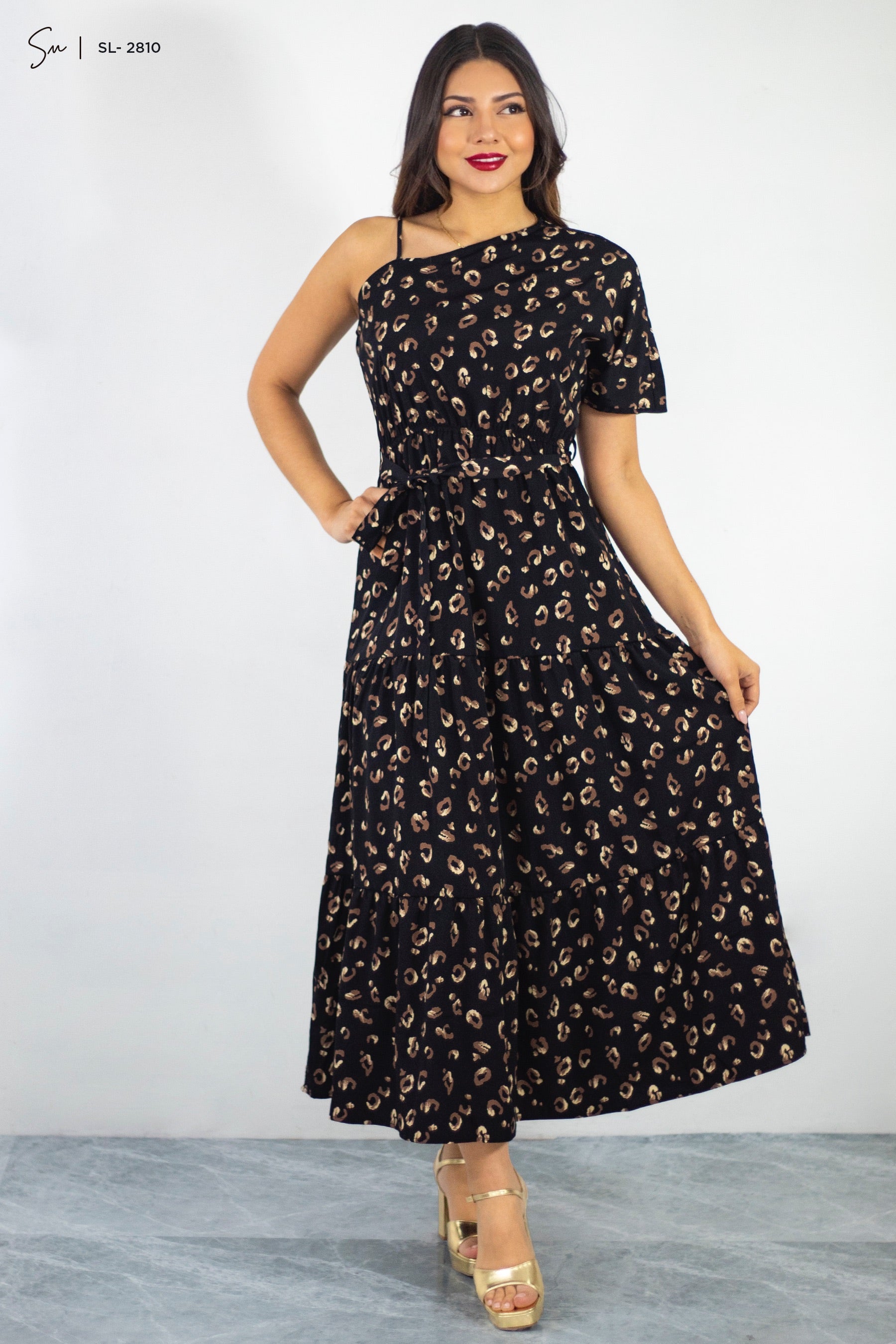 Vestido Animal Print SL-2810