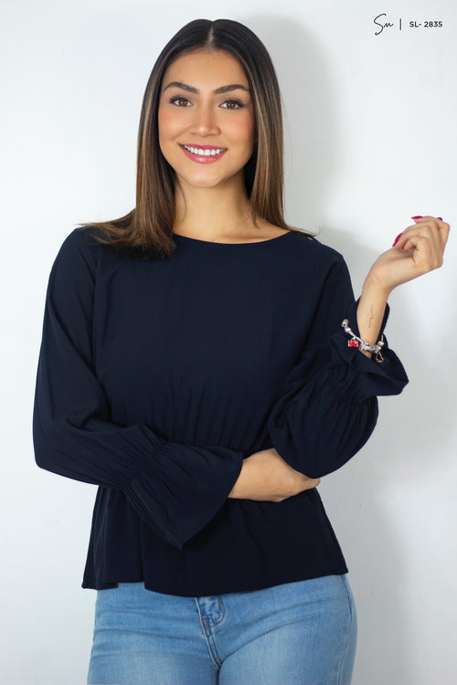 Blusa Casual Manga Larga SL-2835