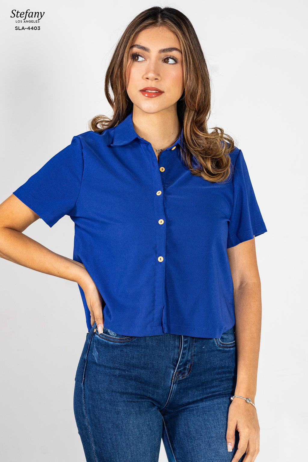 Blusa Casual Stretch SLA-4403