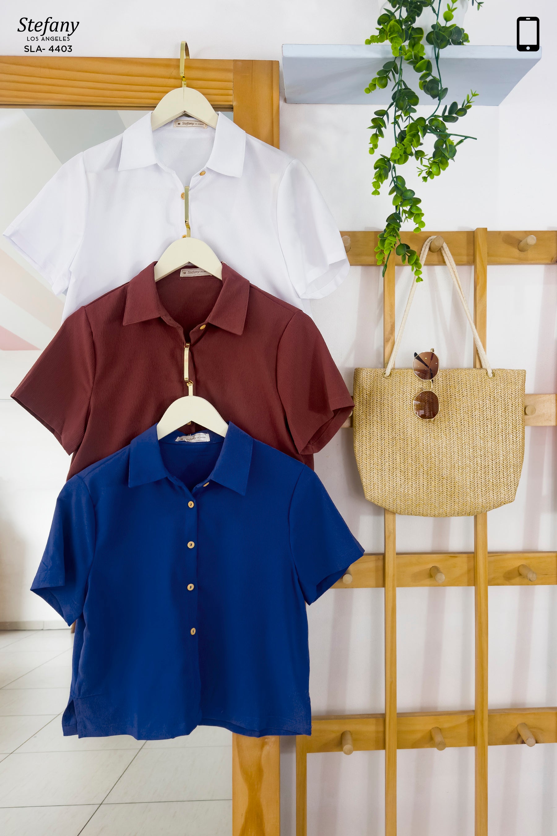 Blusa Casual Stretch SLA-4403