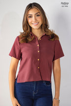 Blusa Casual Stretch SLA-4403