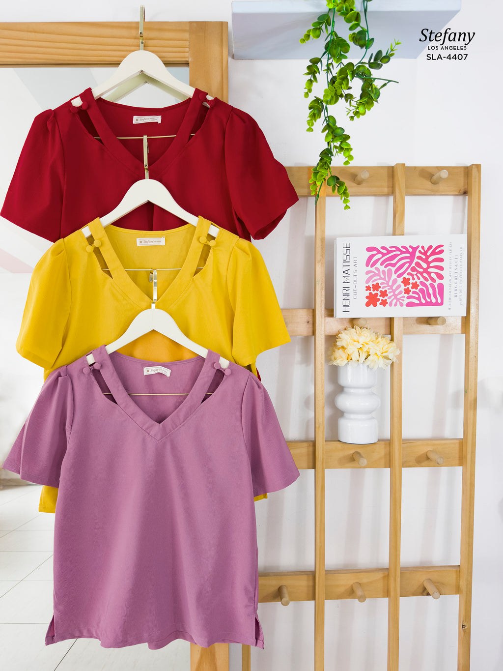 Blusa Casual Stretch SLA-4407