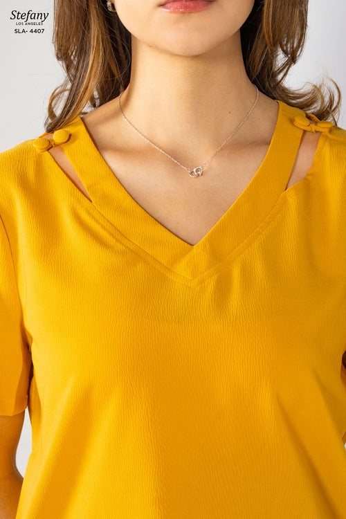 Blusa Casual Stretch SLA-4407