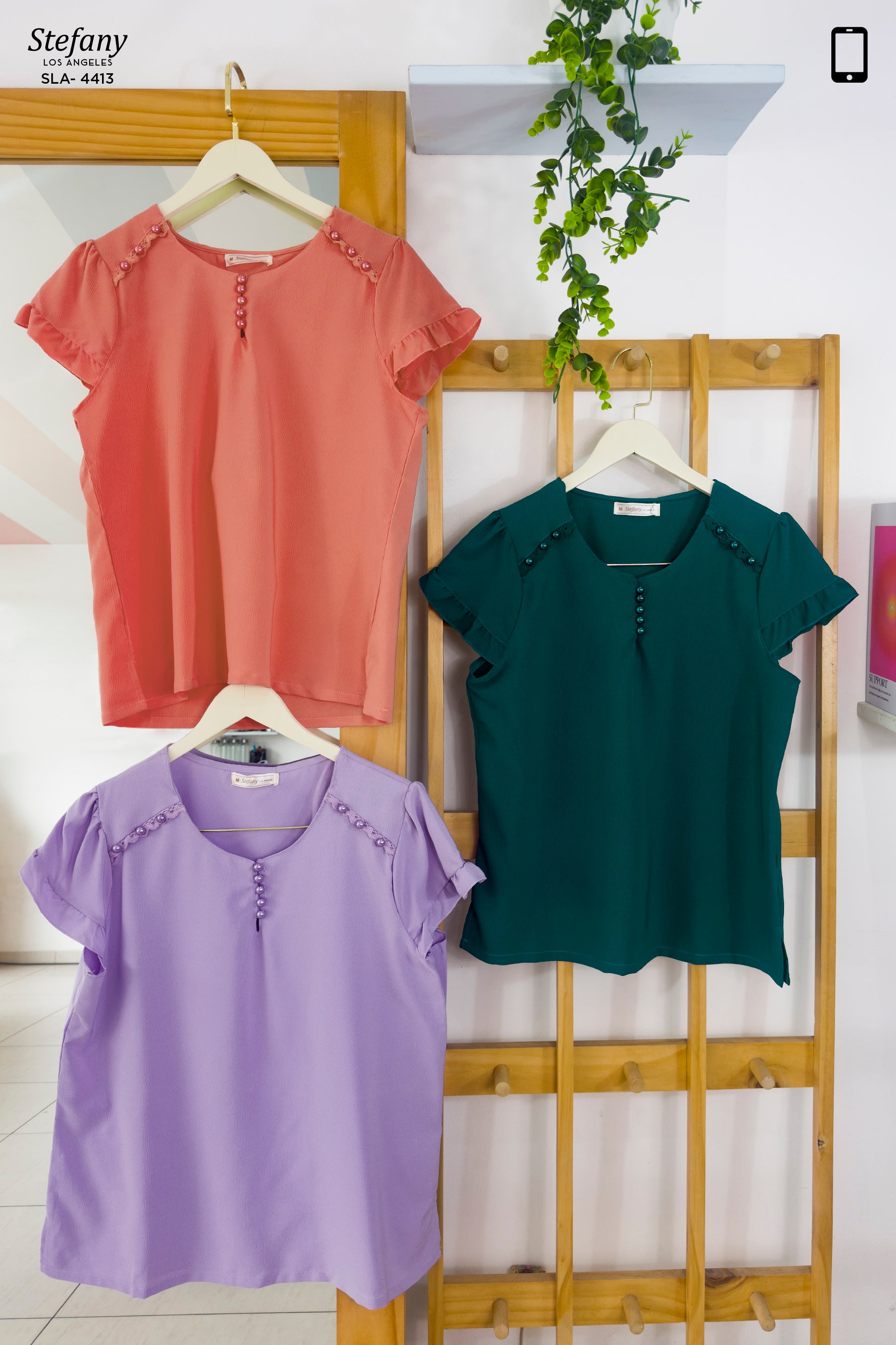 Blusa Casual Stretch SLA-4413