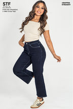 Cropped Straight Jeans STFP-051
