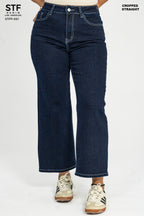 Cropped Straight Jeans STFP-051