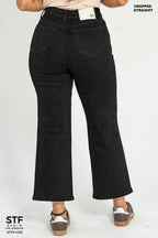 Cropped Straight Jeans STFP-052