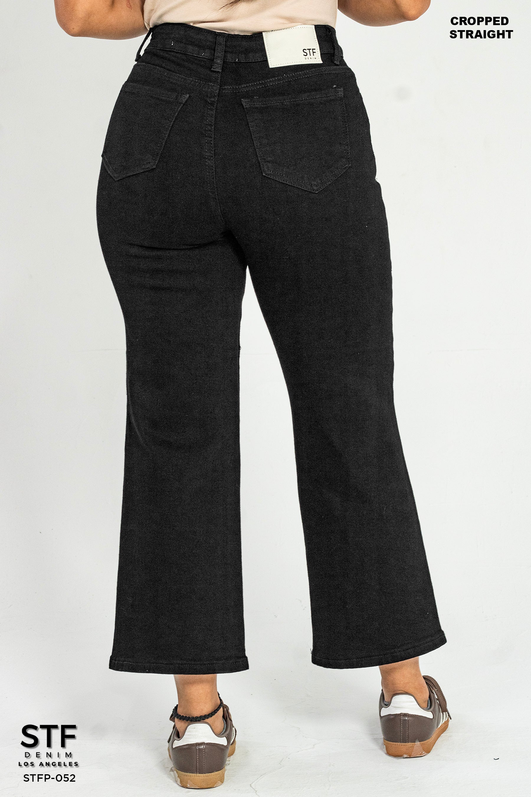 Cropped Straight Jeans STFP-052