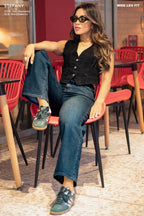 Wide Leg Petite Jeans STFP-053