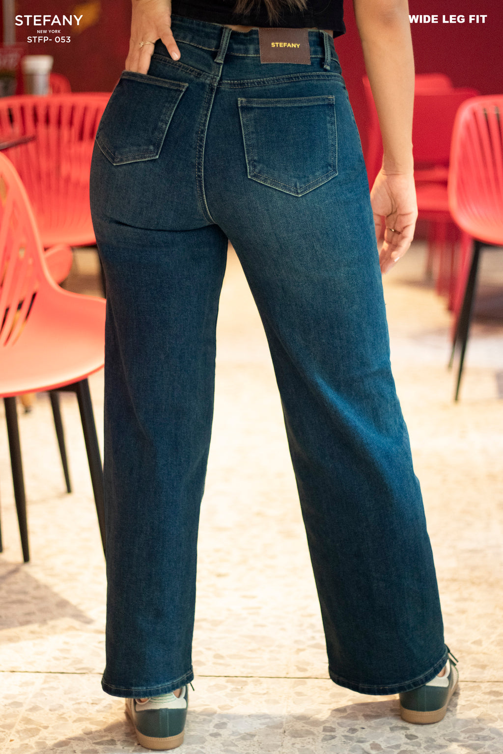 Wide Leg Petite Jeans STFP-053