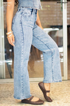 Wide Leg Petite Jeans STFP-054