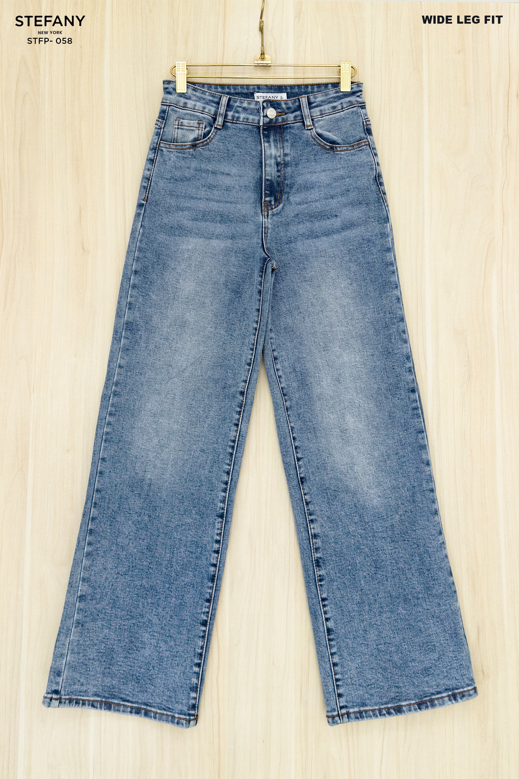 Wide Leg Petite Jeans STFP-058