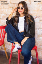 Wide Leg Petite Jeans STFP-061
