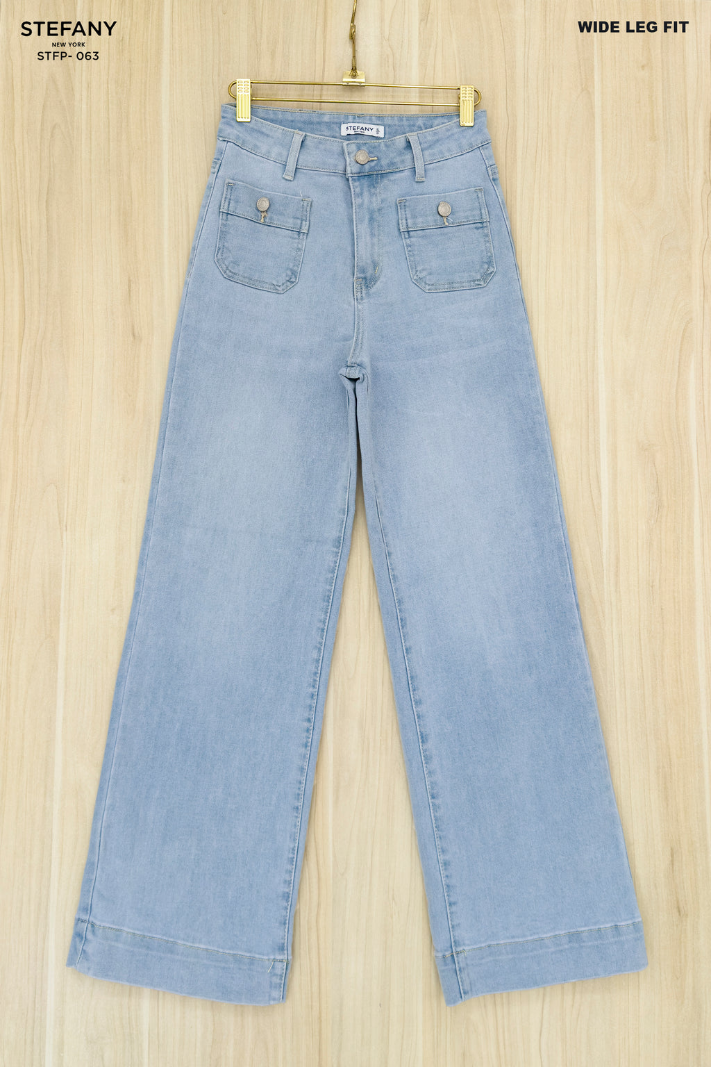 Wide Leg Petite Jeans STFP-063