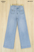 Wide Leg Petite Jeans STFP-063