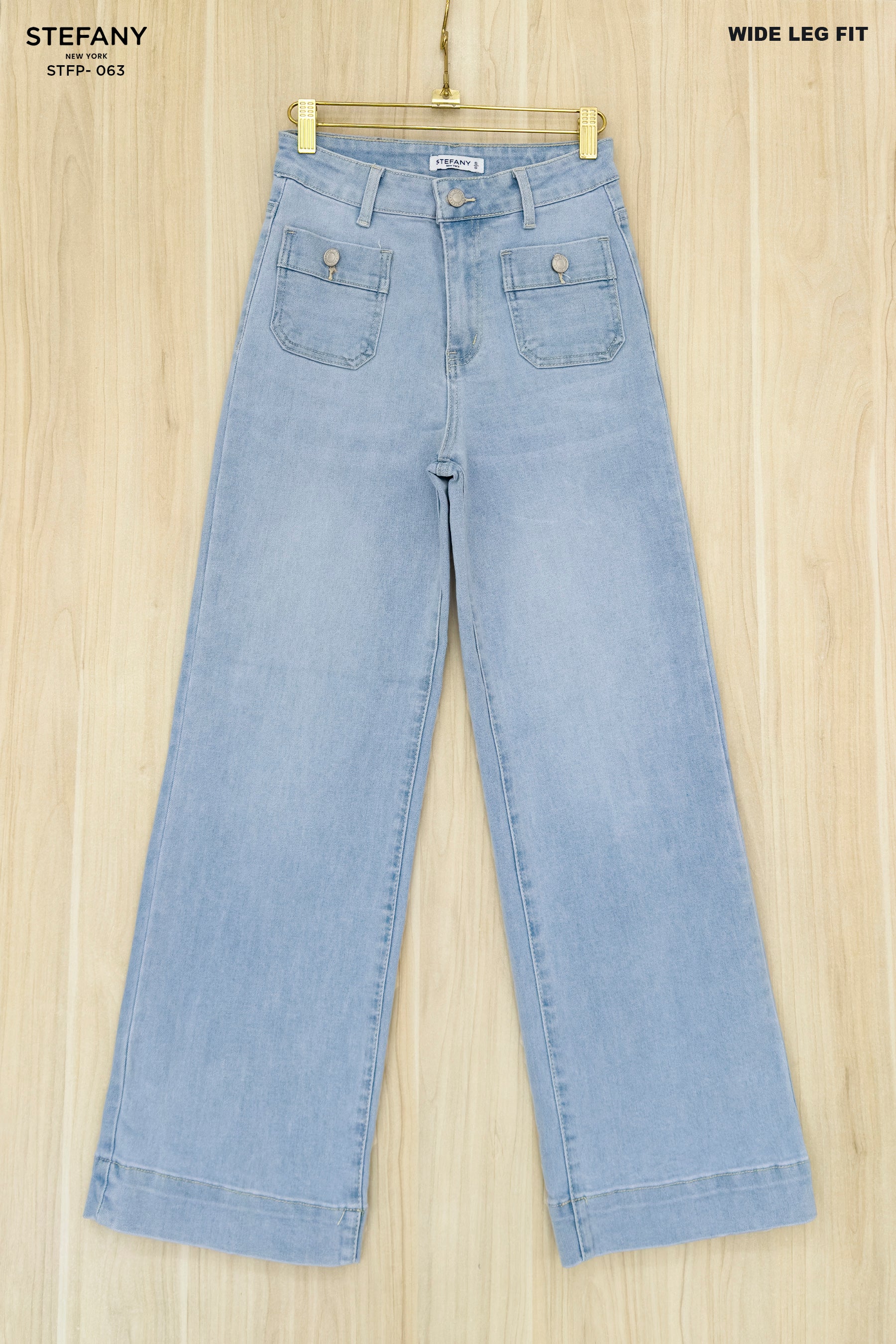 Wide Leg Petite Jeans STFP-063