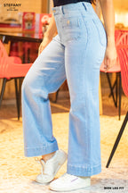 Wide Leg Petite Jeans STFP-063
