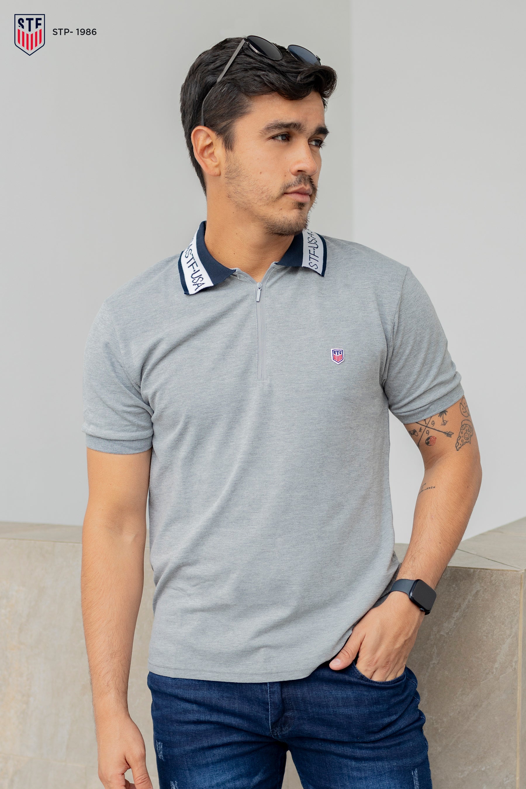 Camisa Tipo Polo STP-1986