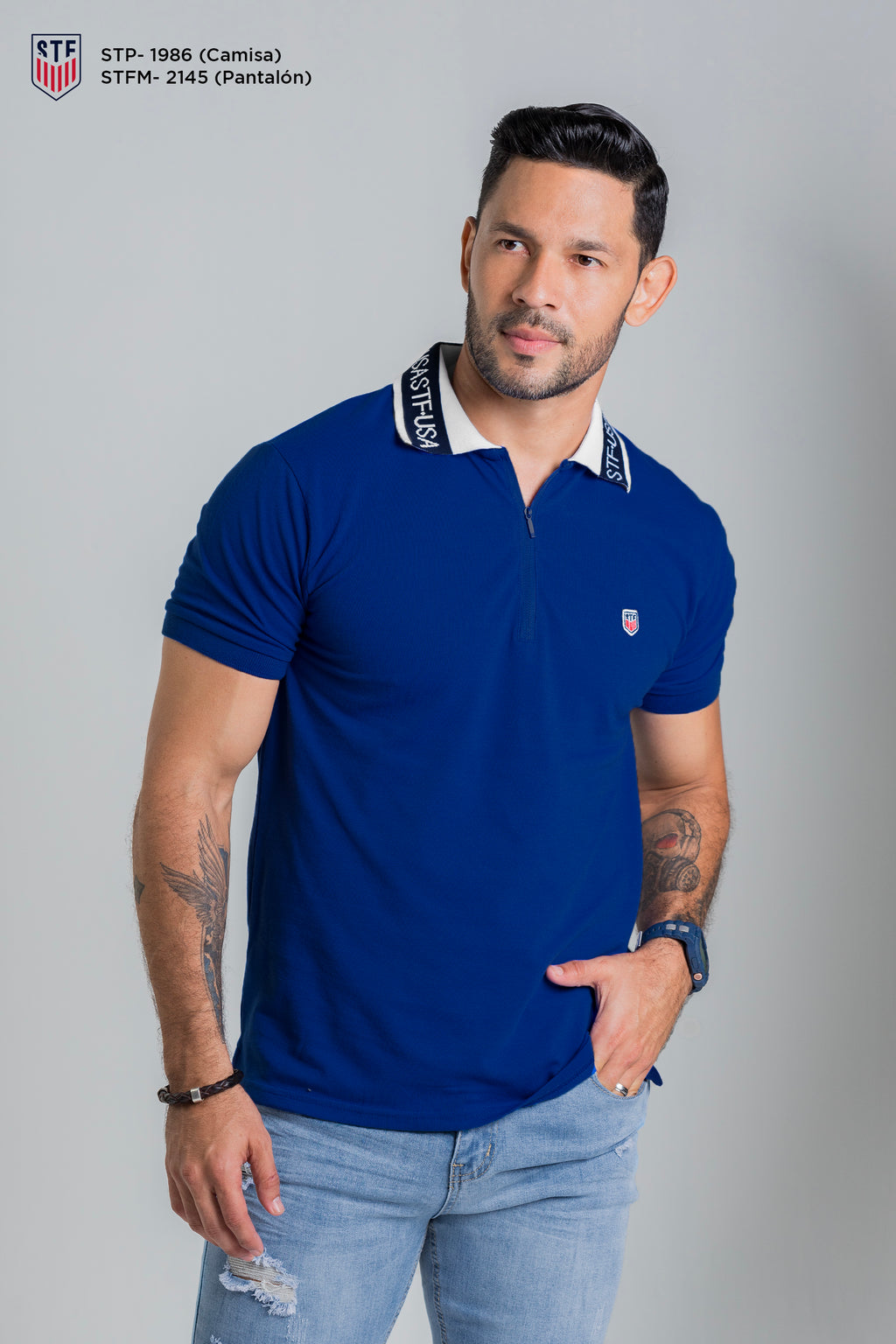 Camisa Tipo Polo STP-1986