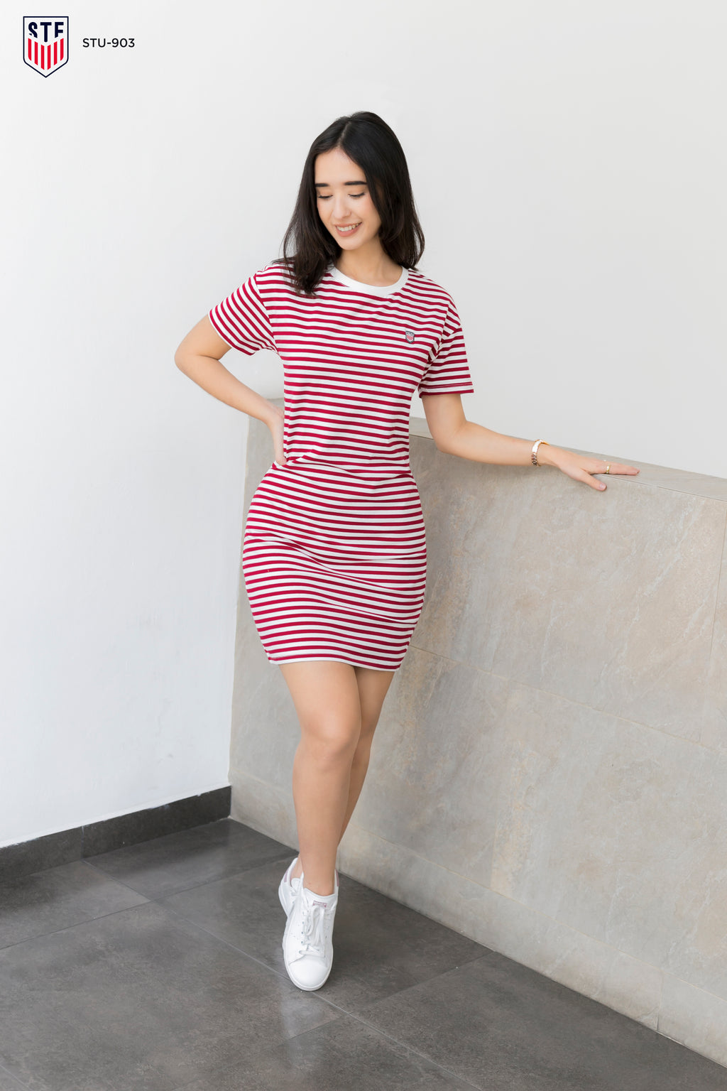 Vestido de Rayas STU-903
