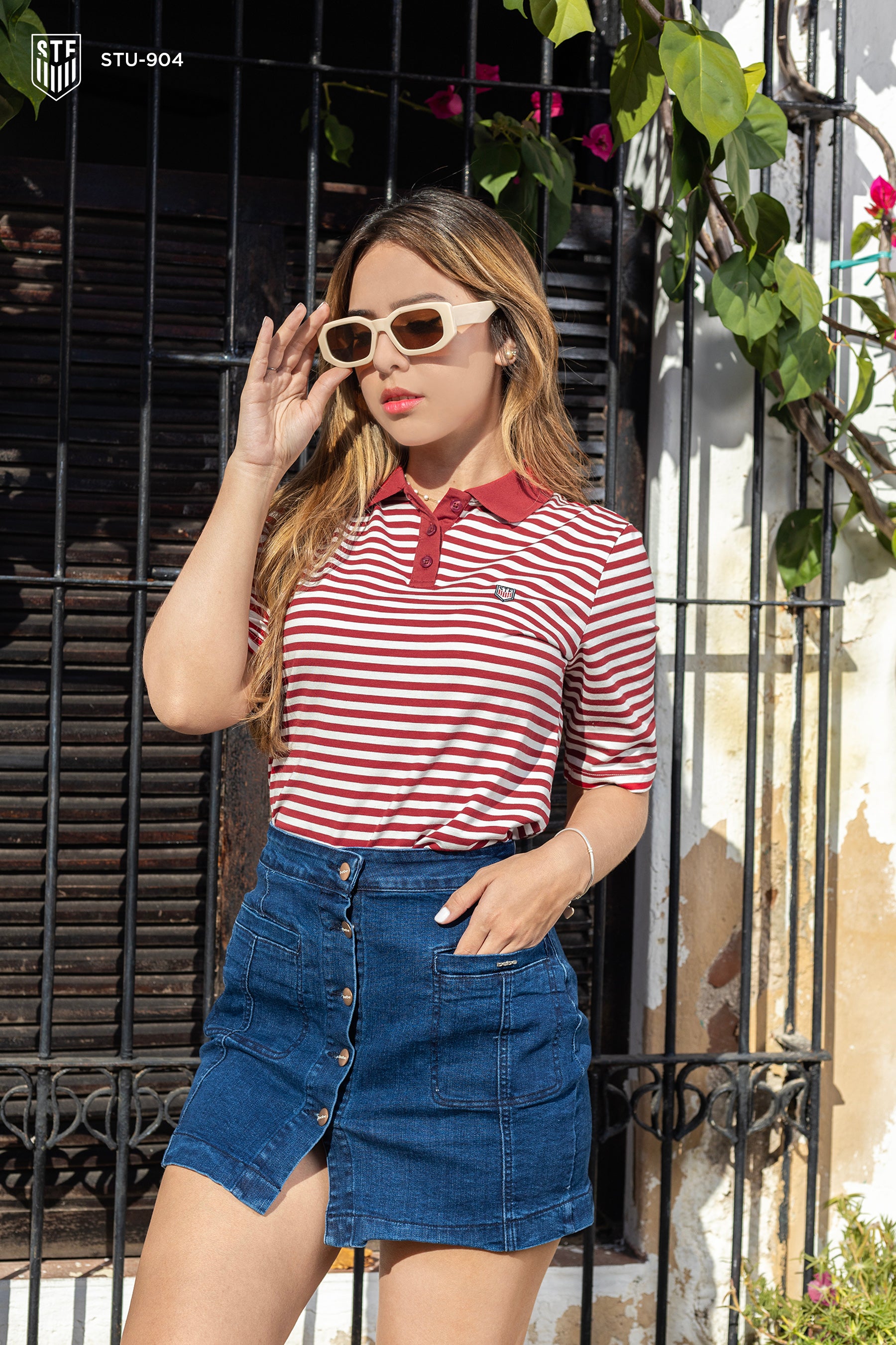 Camisa de Rayas STU-904