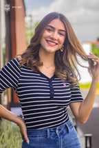 Camisa de Rayas STU-907