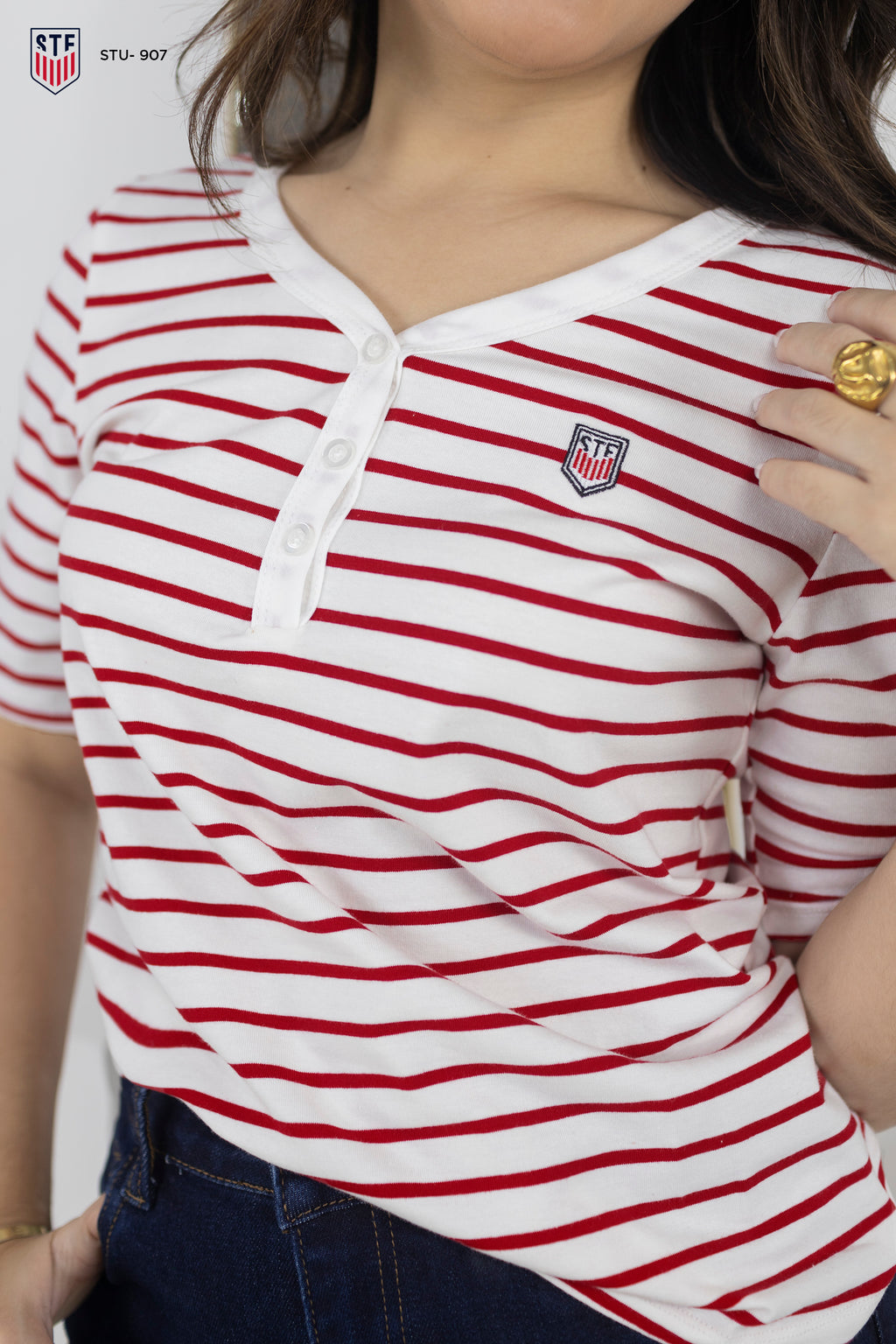 Camisa de Rayas STU-907