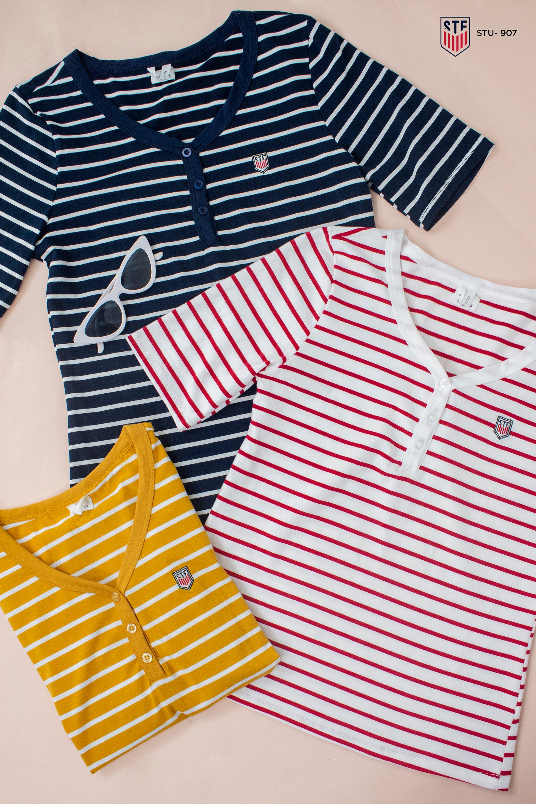 Camisa de Rayas STU-907