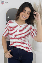 Camisa de Rayas STU-907