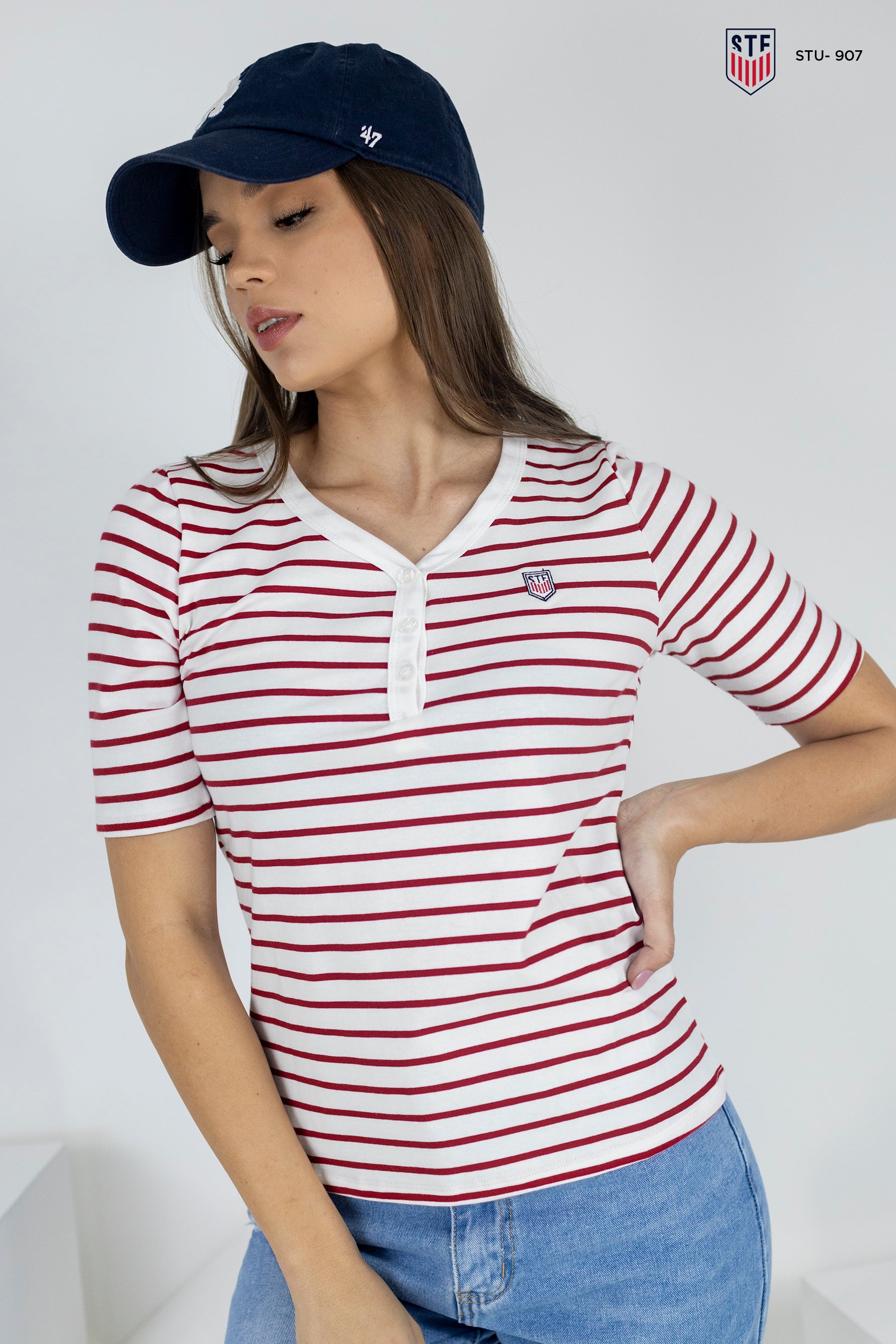 Camisa de Rayas STU-907