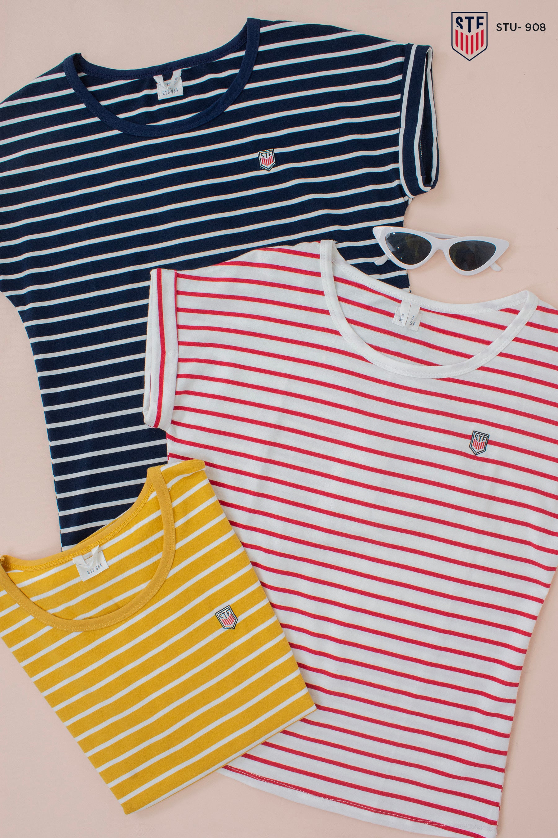 Camisa de Rayas STU-908