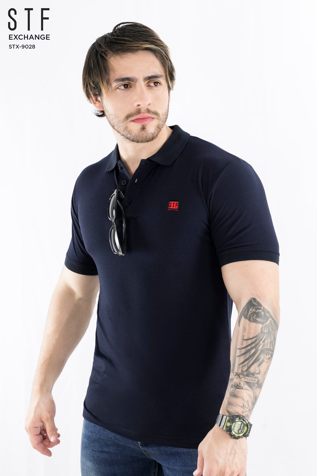 Camisa Tipo Polo STX-9028