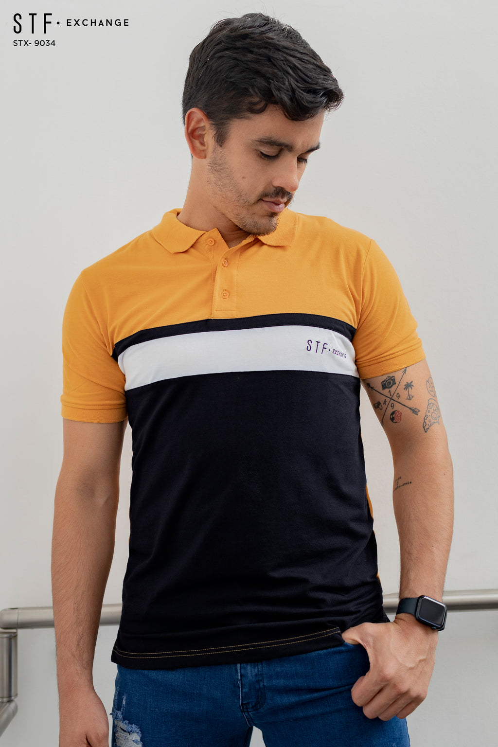 Camisa Tipo Polo STX-9034