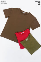 Camisa Básica Oversize TST-O-5