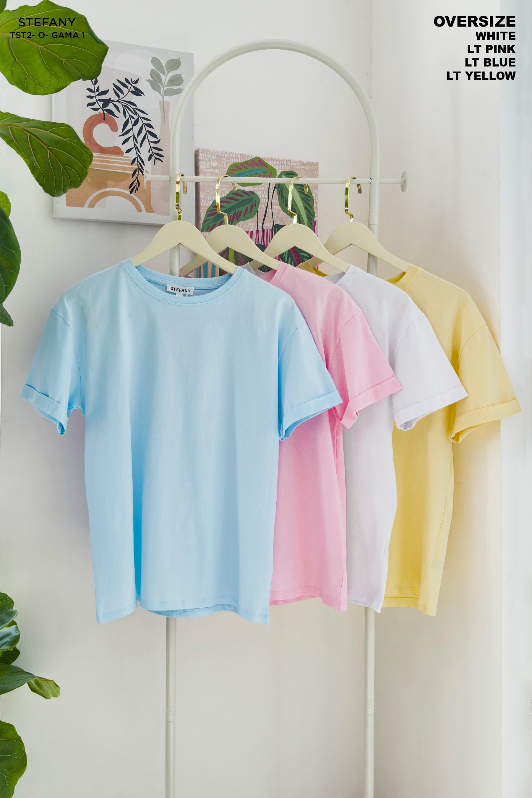 Camiseta Básica Oversize TST2-O GAMA-1