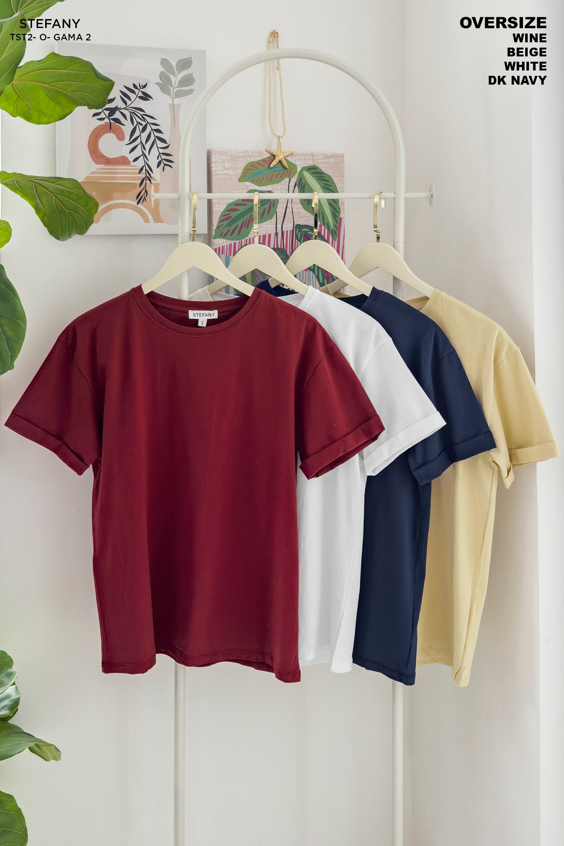 Camiseta Básica Oversize TST2-O GAMA-2