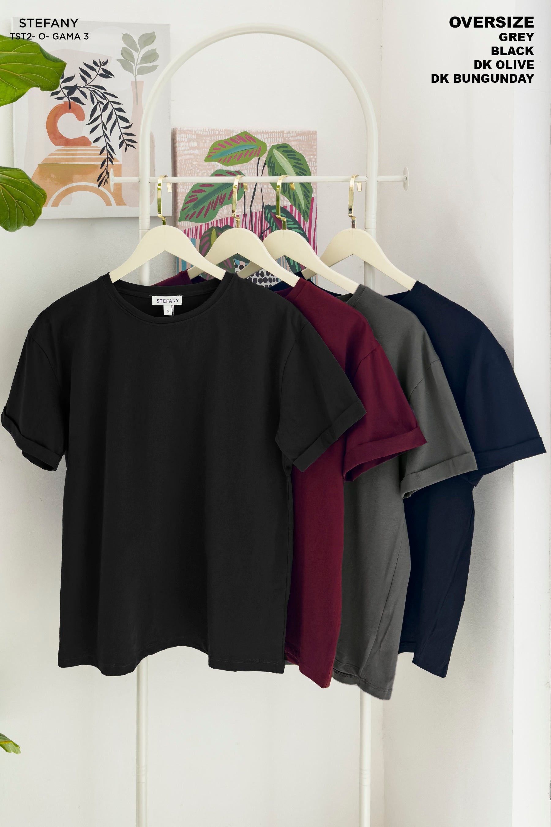 Camiseta Básica Oversize TST2-O GAMA-3