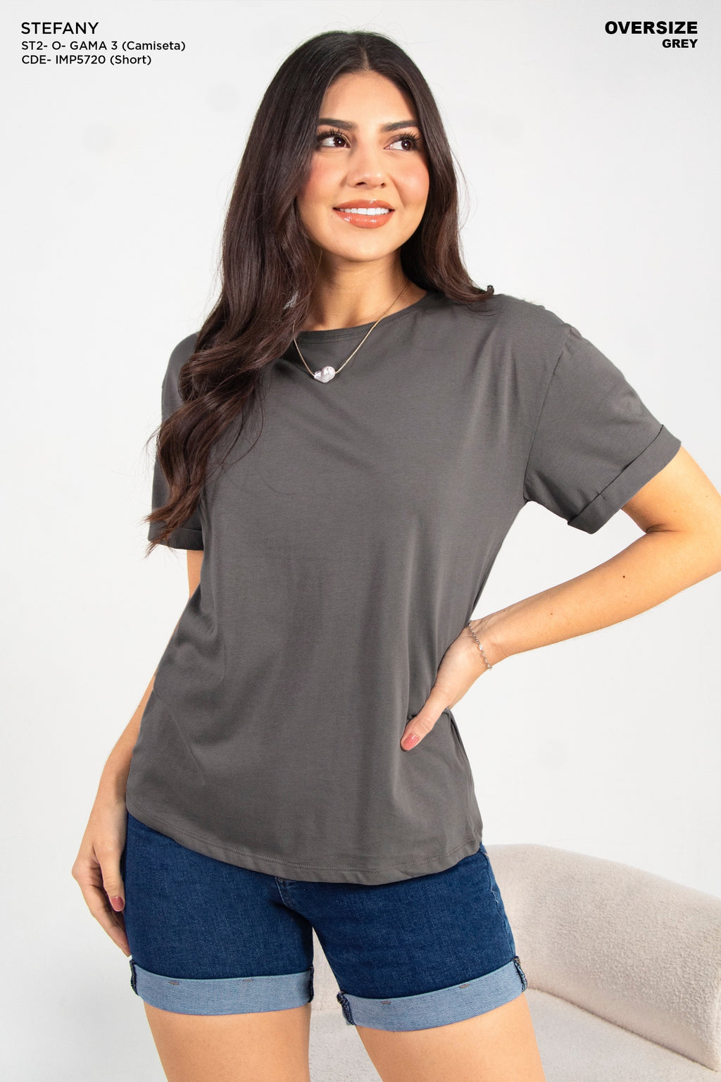 Camiseta Básica Oversize TST2-O GAMA-3