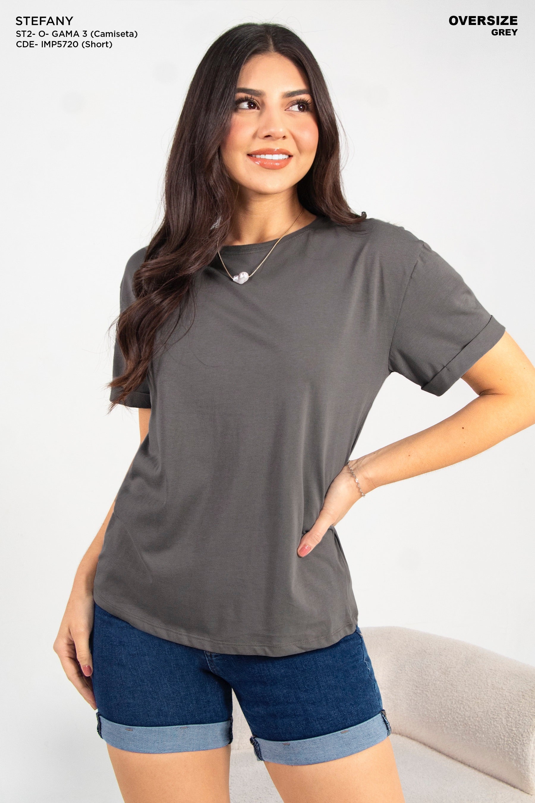 Camiseta Básica Oversize TST2-O GAMA-3