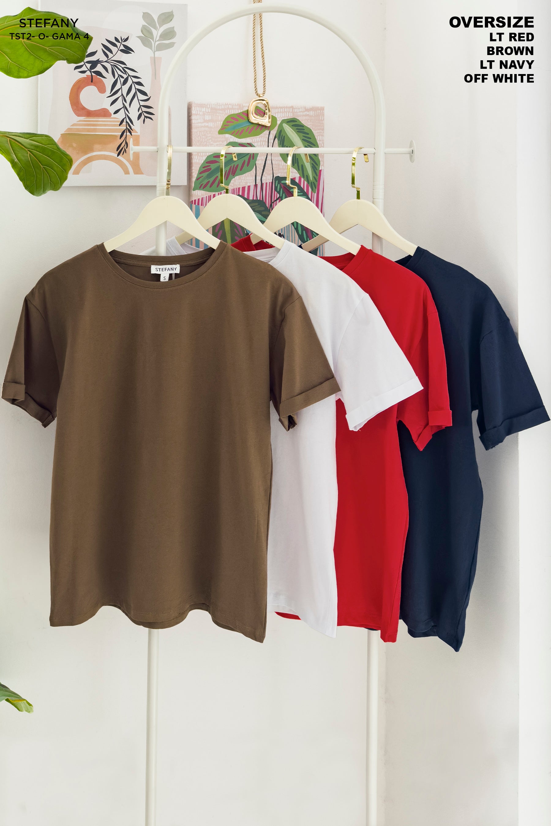 Camiseta Básica Oversize TST2-O GAMA-4