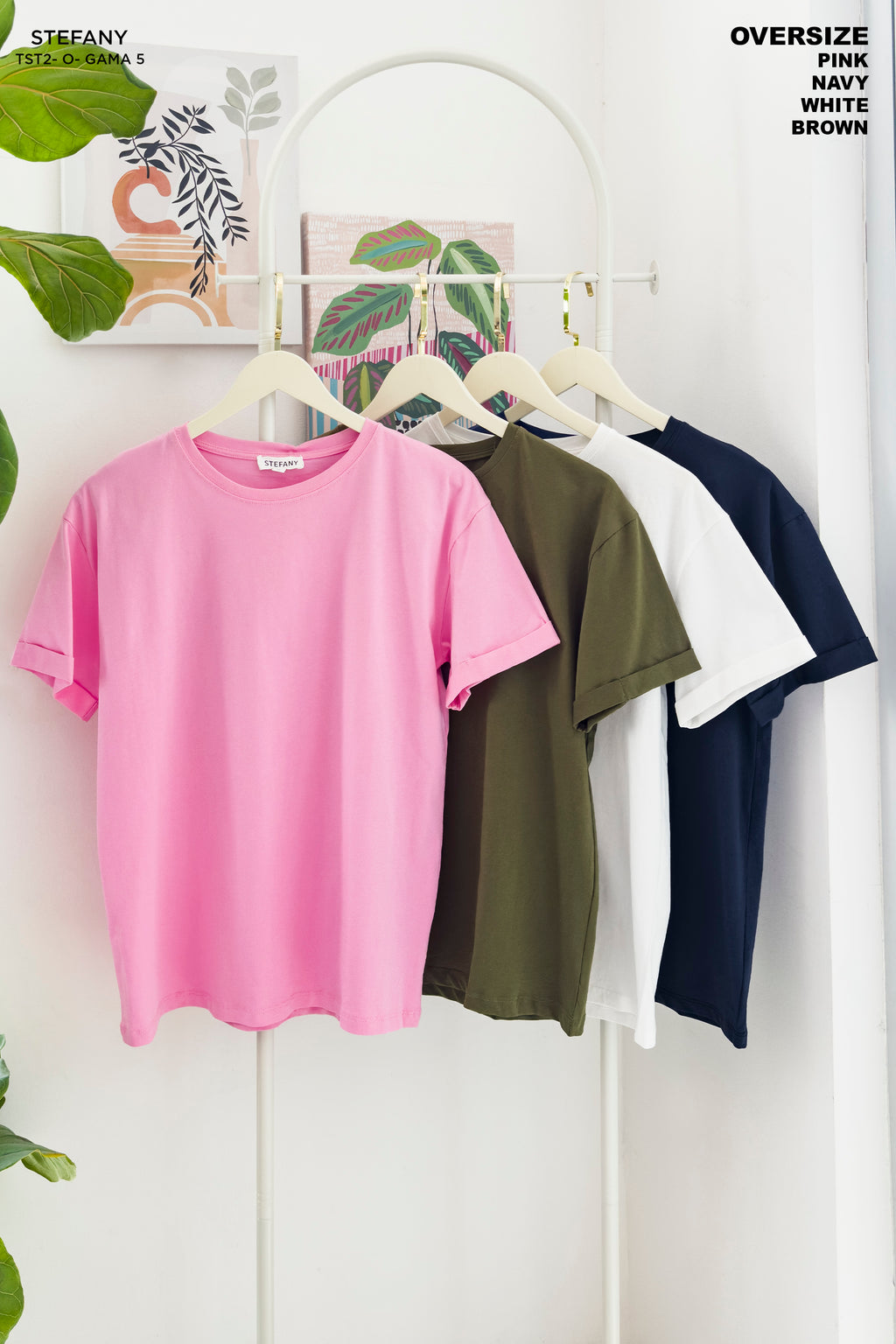Camiseta Básica Oversize TST2-O GAMA-5