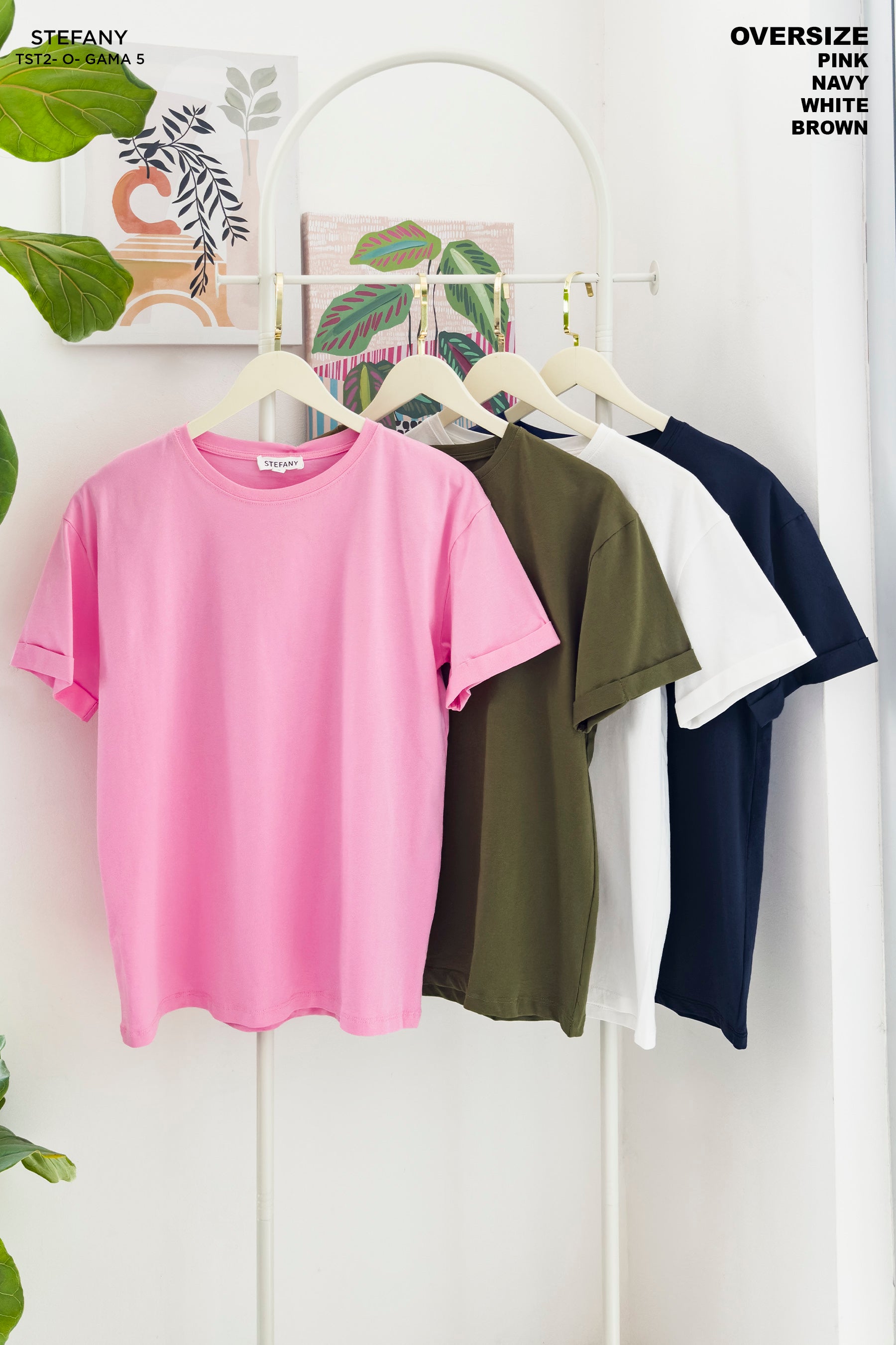 Camiseta Básica Oversize TST2-O GAMA-5