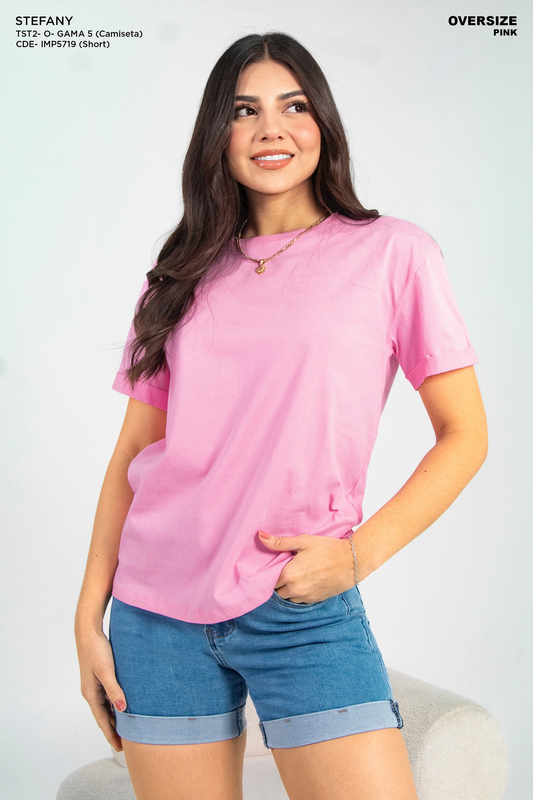 Camiseta Básica Oversize TST2-O GAMA-5