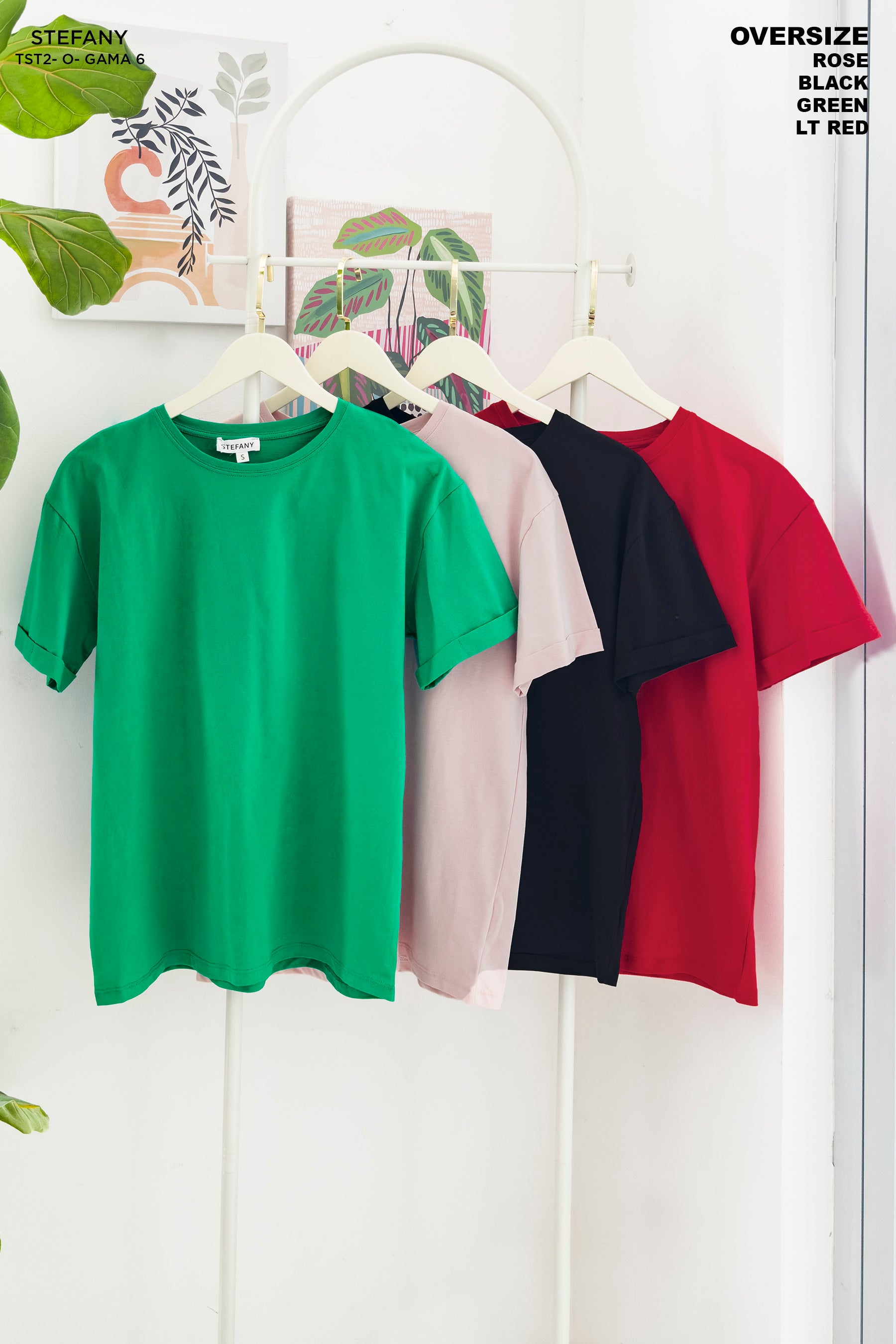 Camiseta Básica Oversize TST2-O GAMA-6