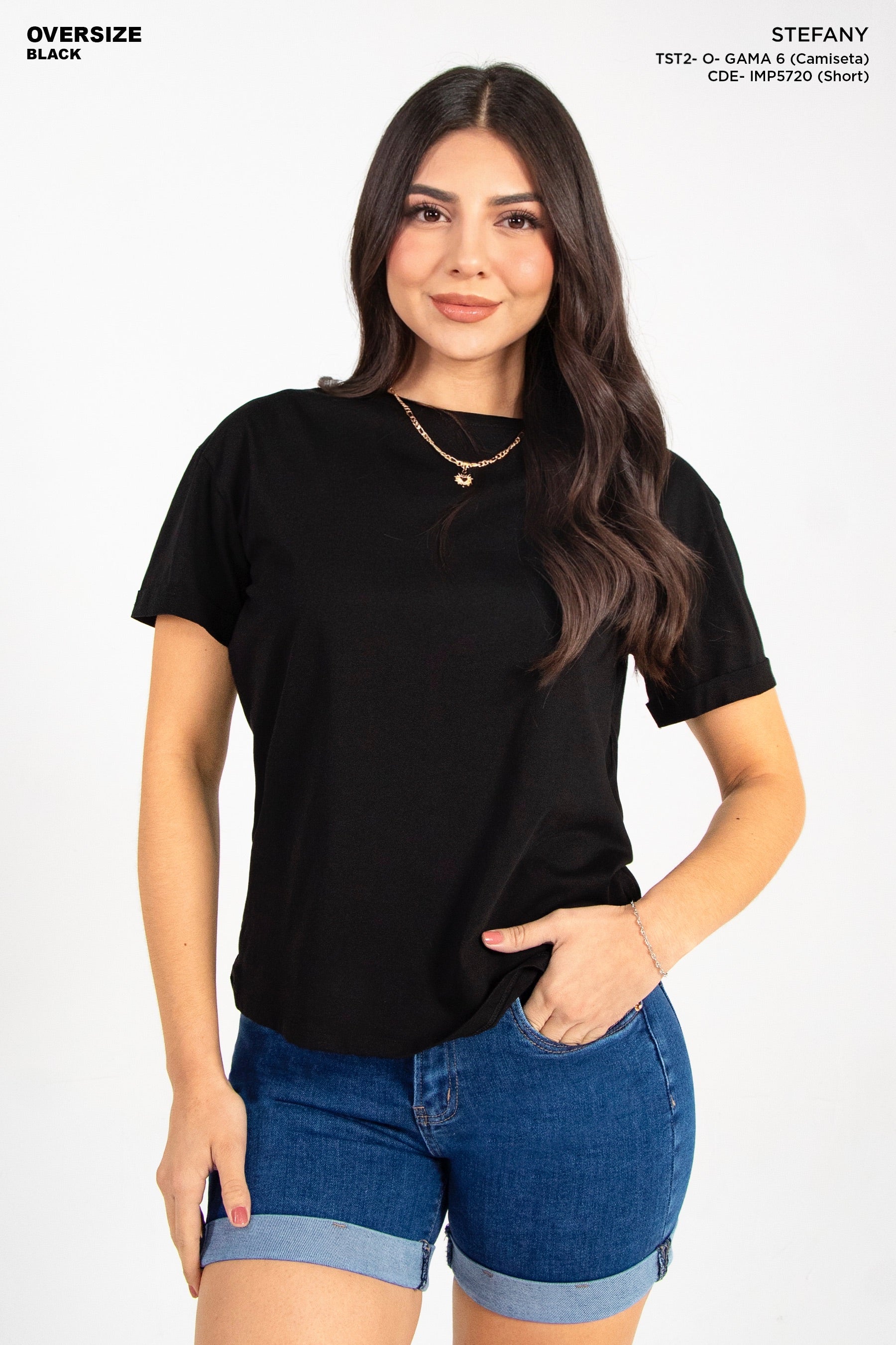 Camiseta Básica Oversize TST2-O GAMA-6