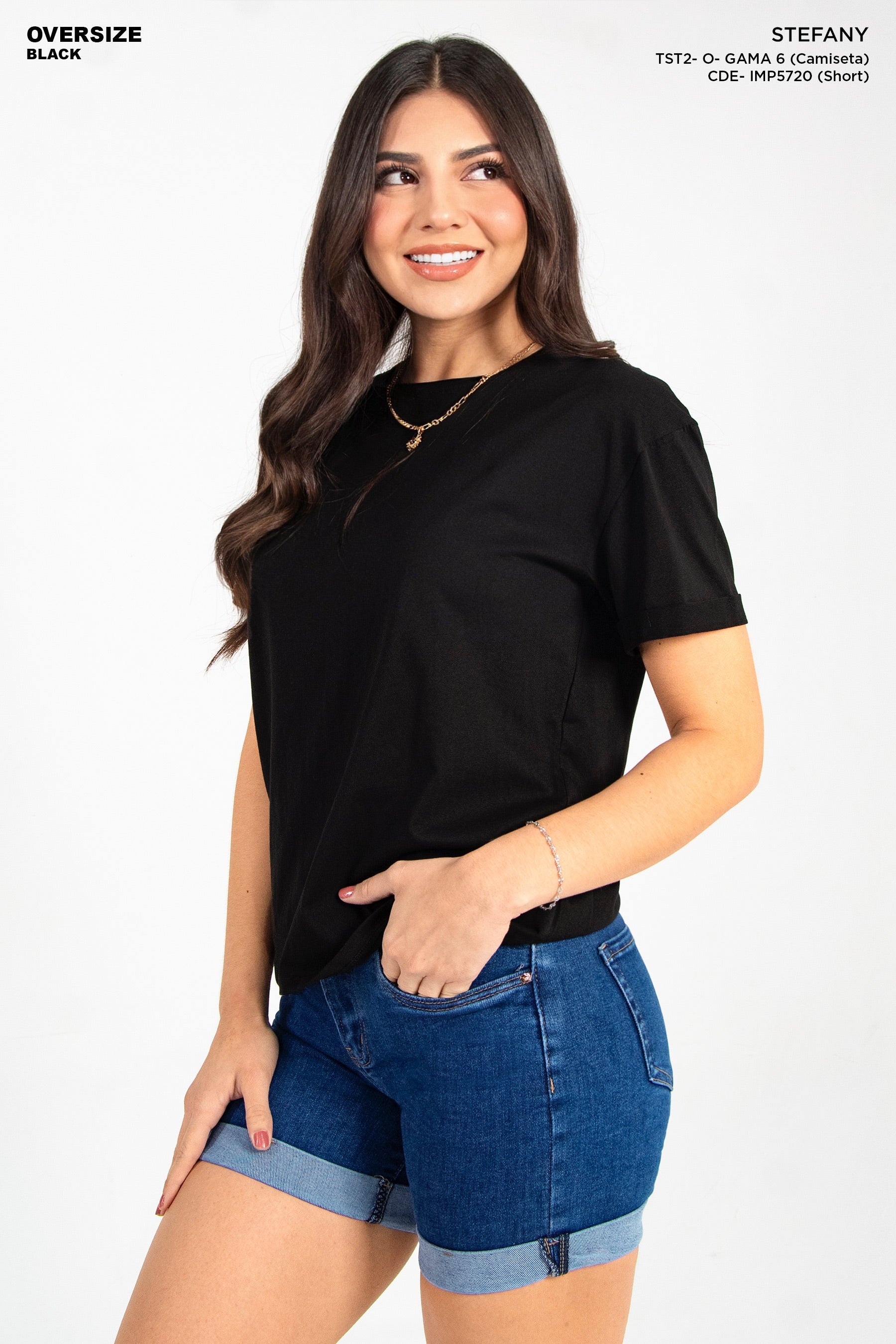 Camiseta Básica Oversize TST2-O GAMA-6